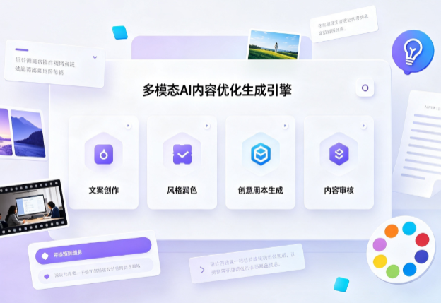 五通桥区AI智能内容优化创新 多模态生成技术丰富数字内容创作生态