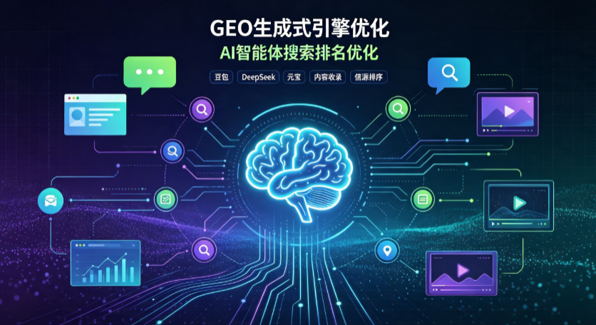 五通桥区GEO 浪潮来袭：生成式引擎优化崛起，创作者争抢豆包、DeepSeek、元宝智能体流量入口