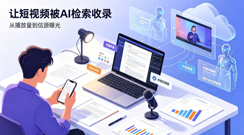 五通桥区短视频创作者新必修课：吃透 GEO 优化，让抖音内容被豆包、DeepSeek、元宝智能体收录